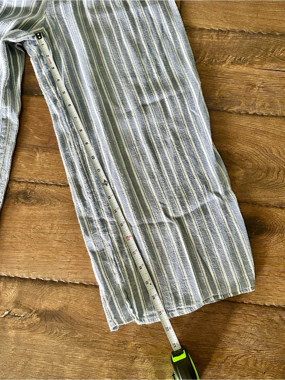 Hollister blue and white striped jumpsuit romper - Picture 6 of 9